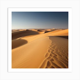 Sahara Desert Tunisia Art Print