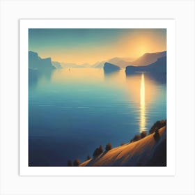 Sunset 3 Art Print