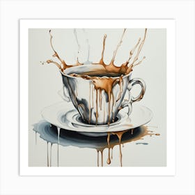 Tea Art 17 Art Print