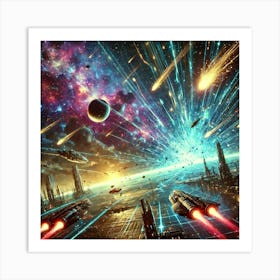 Oort Stormcaster Residual Energy Art Print