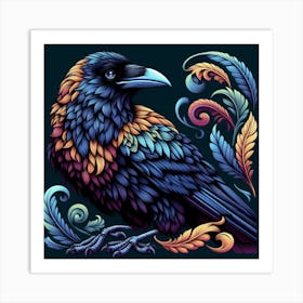 Raven Art Print