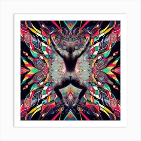 Zulu Rhythmic Reverie Art Print