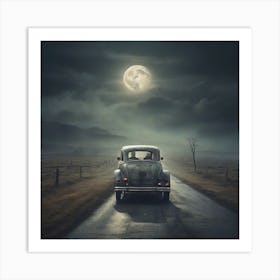 An old model car 1 Art Print