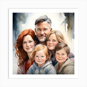 Family Portrait 4 Art Print