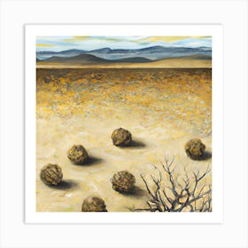 Tumbleweeds Art Print