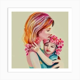 Motherhood 1 Art Print