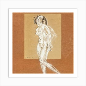 Nude Figure 1 Art Print