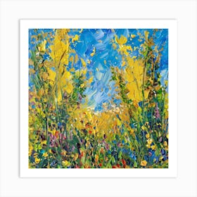 Yellow Sunflowers Art Print