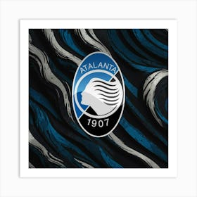 Atalanta BC Logo Wall Art 11 Art Print