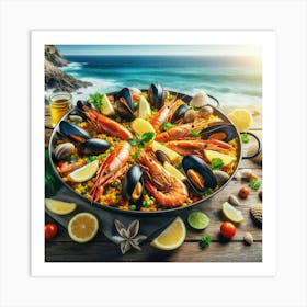 Spanish Paella Art Print