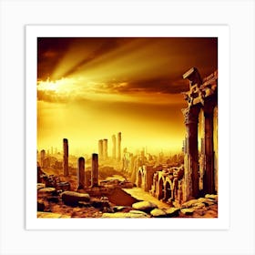 Ancient Ruins Art Print