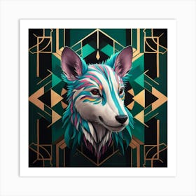 Wolf Deco Art Print