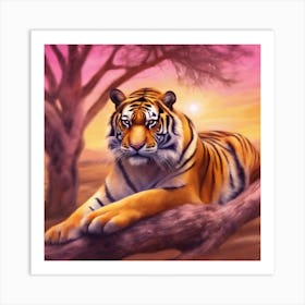 Tiger 1 Art Print