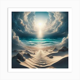 Sands Of Time Art Print