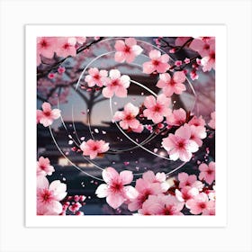 Cherry Blossoms 38 Art Print