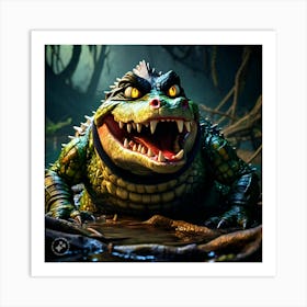 Alligator Art Print