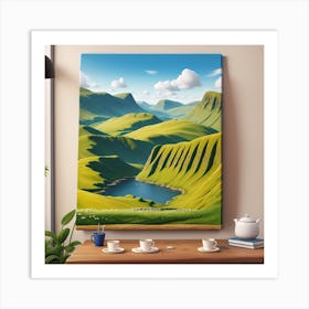 British landscape 1 Art Print