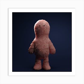 Stuffed Man Art Print