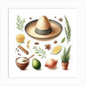 Sombrero 1 Art Print