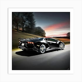 Lamborghini 84 Art Print