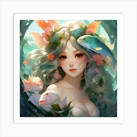 Mermaid 1 Art Print