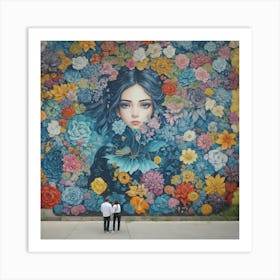 Flower Wall Art Art Print
