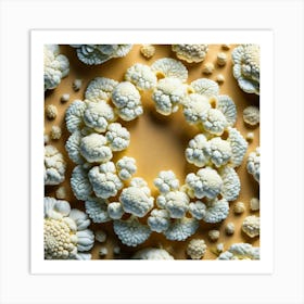 Cauliflowers In A Circle 1 Art Print