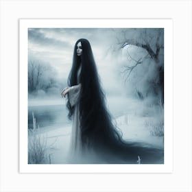 Dark Fairy Art Print