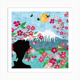 Sakura Blossoms Art Print