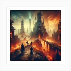 Clockwork Chaos Art Print