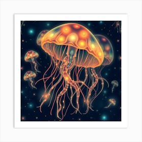 Jellyfish 13 Art Print