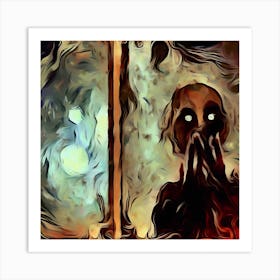 Maddening Mirrors Art Print