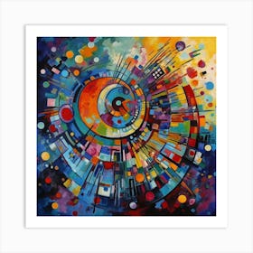 Abstract Painting 48 Art Print