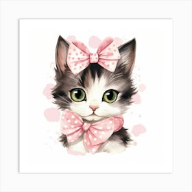 Cute Kitten 3 Art Print