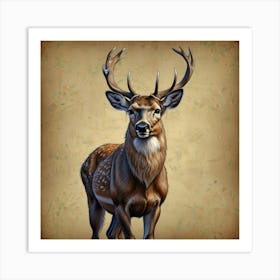 Deer! 13 Art Print