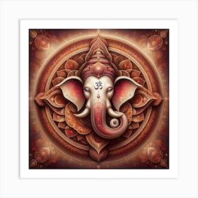 Ganesha 12 Art Print
