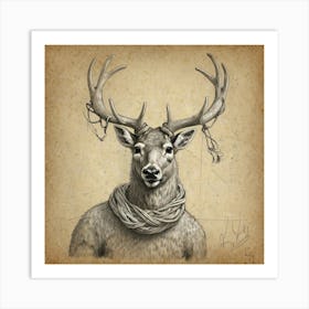 Deer! 19 Art Print