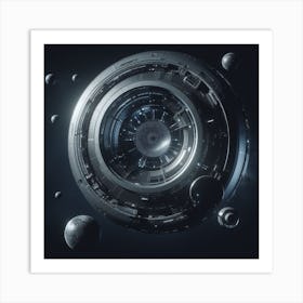 Spaceship 60 Art Print