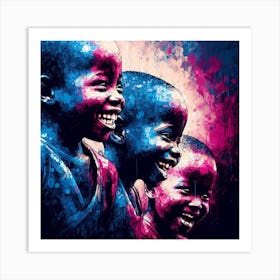 Children of the world -1 Art Print