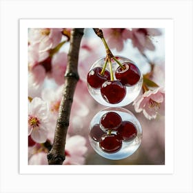 Cherry Blossoms 8 Art Print