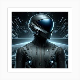 Space Suit 7 Art Print