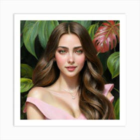 Asian Beauty Art Print