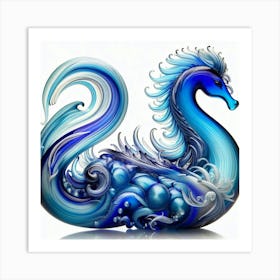 Seahorse Art Print