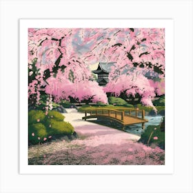 Sakura Blossom 1 Art Print