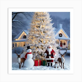 Christmas Tree 1 Art Print