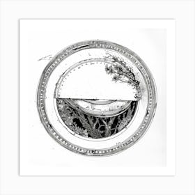 Circle Of Trees Art Print