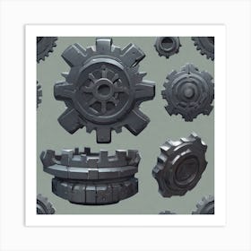 Gears 5 Art Print