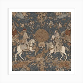 William Morris Prints Featuring Ornamental Patter Art Print