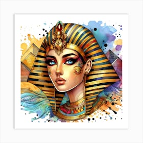 Egyptian Woman 18 Art Print