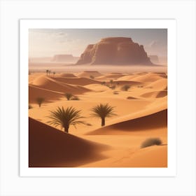 Sahara Desert 161 Art Print